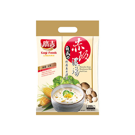 きのこコーンスープ - Mushroom mixed and Corn Flavor